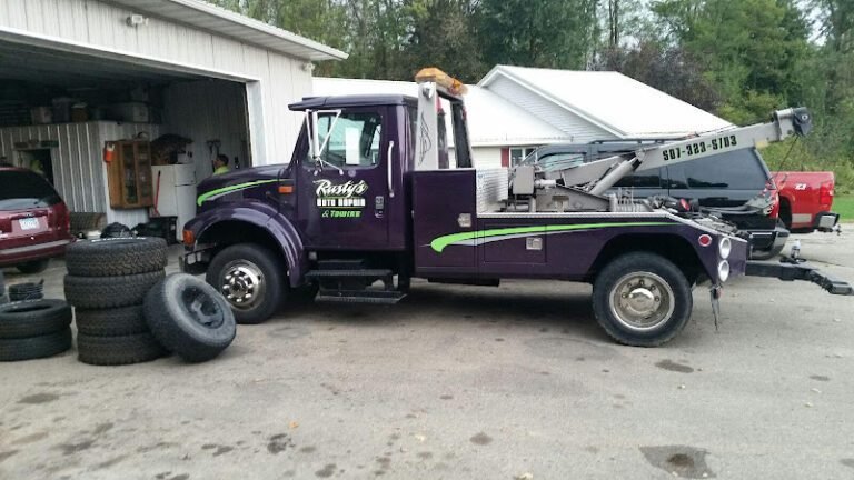 Rusty & Son’s Auto Repair & Towing & Snow Plowing Tow Service in Waterville, Minnesota