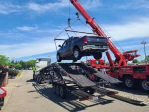Joe Ballor Towing Inc. tow service company in New Haven, Michigan offering 24 hour towing near me