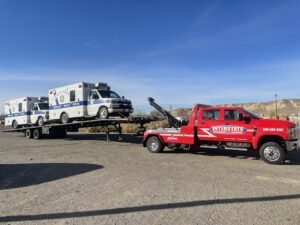 Interstate Recovery & Towing tow service company in Farmington, New Mexico offering 24 hour towing near me