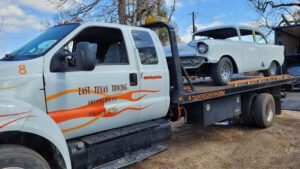 East Texas Towing tow service company in Shepherd, Texas offering 24 hour towing near me