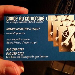 Grace Towing, Automotive, & Roadside Repair tow service company in Buena Vista, Virginia offering 24 hour towing near me