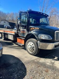 JC and Daughter's 24-Hour Towing, Inc tow service company in Ledgewood, New Jersey offering 24 hour towing near me