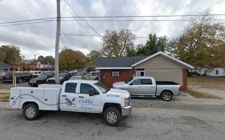 Oakley & Sons Towing, Inc. Tow Service in Rocky Mount, North Carolina