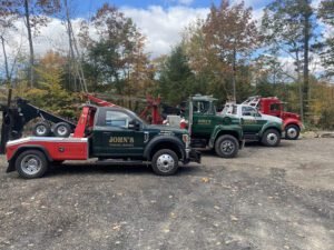 John's Towing Service tow service company in Moultonborough, New Hampshire offering 24 hour towing near me