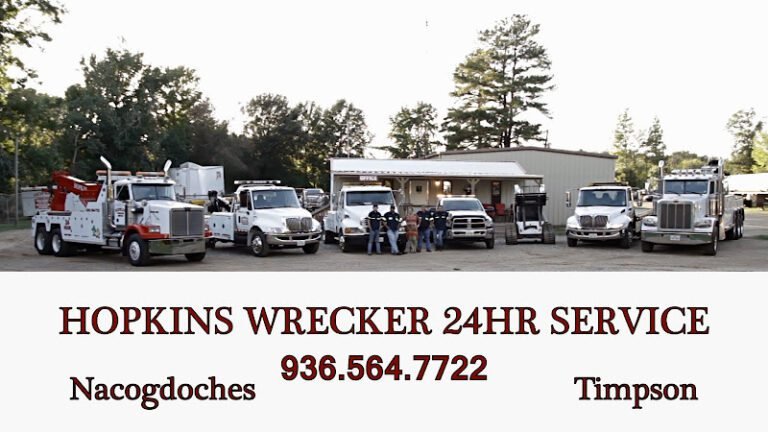 Hopkins Wrecker Service Tow Service in Nacogdoches, Texas
