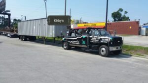 Kirby's Towing & Garage tow service company in Wilmington, North Carolina offering 24 hour towing near me