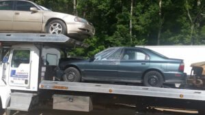 Northwood Auto Salvage tow service company in Northwood, New Hampshire offering 24 hour towing near me
