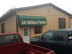A A Collision tow service company in Baldwin, Michigan offering 24 hour towing near me