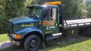 Mitchell's Towing and Service tow service company in Shelbyville, Kentucky offering 24 hour towing near me