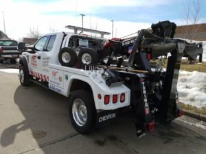 Alex/Viking Towing Inc. tow service company in Alexandria, Minnesota offering 24 hour towing near me