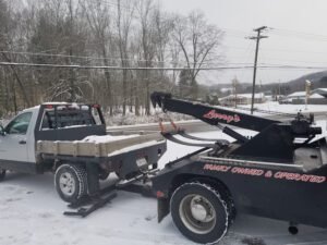 Larry's Wrecker Service tow service company in Bolt, West Virginia offering 24 hour towing near me