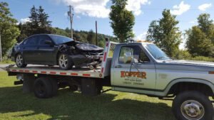 kopper towing tow service company in Morris, New York offering 24 hour towing near me