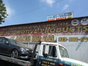 All Japanese Auto Wrecking Service Inc tow service company in Los Angeles, California offering 24 hour towing near me