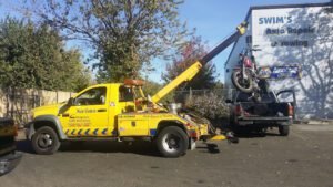 Swim's Auto Repair & Towing tow service company in Sacramento, California offering 24 hour towing near me