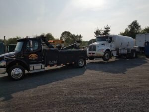 Shenberger's Towing tow service company in Marietta, Pennsylvania offering 24 hour towing near me