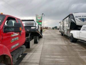 Russ's Towing and Recovery tow service company in Douglas, Wyoming offering 24 hour towing near me