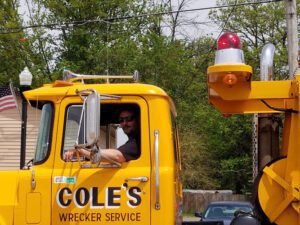 Cole's Wrecker Service & Garage tow service company in Sanford, Michigan offering 24 hour towing near me
