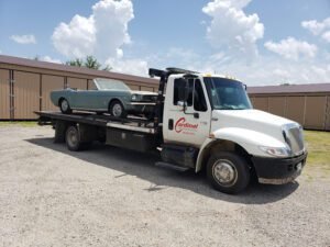 Ballard's Cardinal Towing & Recovery tow service company in Eufaula, Oklahoma offering 24 hour towing near me