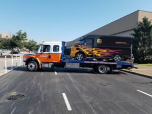 Suburban Towing tow service company in Louisville, Kentucky offering 24 hour towing near me