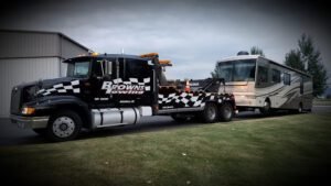 Brown's Towing and Auto tow service company in , offering 24 hour towing near me