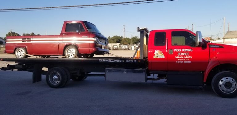 Pigg Towing and Melton’s Wrecker service Tow Service in Wichita Falls, Texas