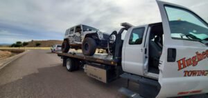 Hughes Towing tow service company in Coolidge, Arizona offering 24 hour towing near me