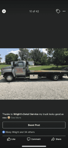 Wright's Towing tow service company in Guston, Kentucky offering 24 hour towing near me