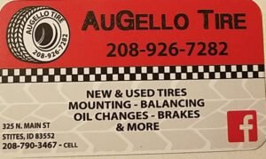 AuGello Tire tow service company in Stites, Idaho offering 24 hour towing near me