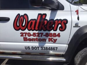 Walker's Towing & Auto Repair tow service company in Benton, Kentucky offering 24 hour towing near me