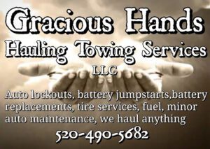 Gracious Hands Hauling Towing Services LLC tow service company in , offering 24 hour towing near me