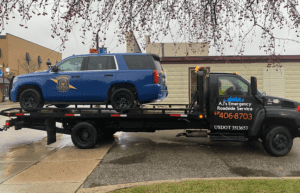 AJ's Emergency Roadside Service tow service company in , offering 24 hour towing near me