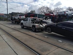 Lucky Few Towing and Recovery tow service company in , offering 24 hour towing near me