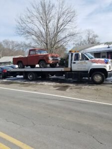 Damons Junk Car & Truck Removal tow service company in East Bridgewater, Massachusetts offering 24 hour towing near me
