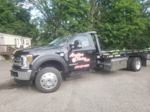 Anytime Towing LLC tow service company in Archbald, Pennsylvania offering 24 hour towing near me