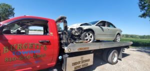 Burgett's Towing III tow service company in Columbus, Michigan offering 24 hour towing near me