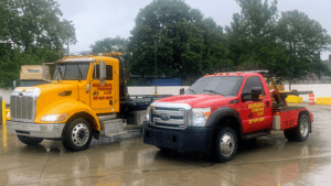 Hanson's Towing LLC tow service company in , offering 24 hour towing near me