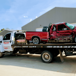 Jordan's Towing LLC tow service company in West Frankfort, Illinois offering 24 hour towing near me
