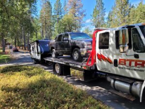 Bains Towing & Recovery tow service company in Yuba City, California offering 24 hour towing near me