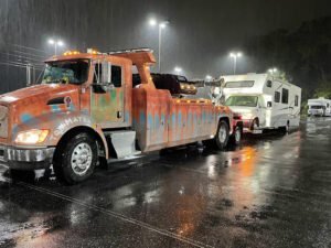 AM Towing tow service company in Bellevue, Nebraska offering 24 hour towing near me
