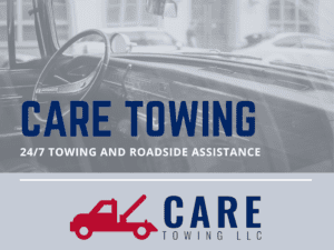 Care Towing LLC tow service company in Aurora, Oregon offering 24 hour towing near me