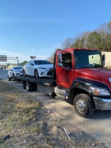 Two Steppin' Towing tow service company in Lake Dallas, Texas offering 24 hour towing near me