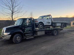 Anderson Towing & Recovery LLC tow service company in West Edmeston, New York offering 24 hour towing near me