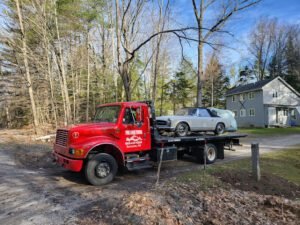 Pine Ridge Towing LLC tow service company in Sunapee, New Hampshire offering 24 hour towing near me