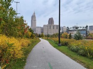 Towpath Trail at Tremont tow service company in Cleveland, Ohio offering 24 hour towing near me