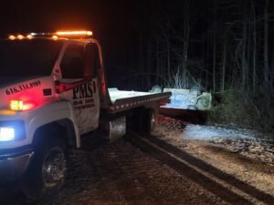 PMS Towing And Recovery LLC tow service company in Chase, Michigan offering 24 hour towing near me