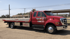 Mac's Custom Auto towing and wrecker service tow service company in Crosbyton, Texas offering 24 hour towing near me