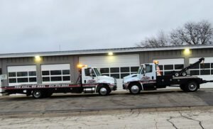 HERITAGE TOWING tow service company in Ackley, Iowa offering 24 hour towing near me