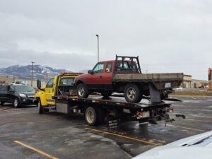 Shep's Auto Body and Towing tow service company in Mt Pleasant, Utah offering 24 hour towing near me