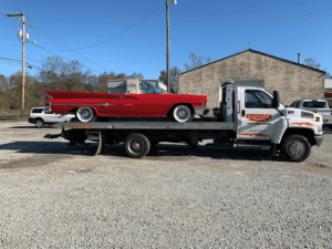 Gombach Towing & Auto Salvage tow service company in Jeannette, Pennsylvania offering 24 hour towing near me