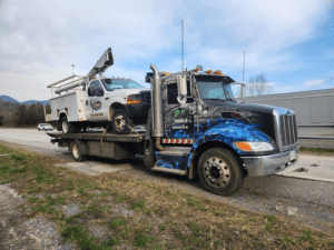 A&D Towing tow service company in Roanoke, Virginia offering 24 hour towing near me